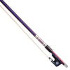 CodaBow Chroma Joule violin bow, Ruby Amethyst Prismatic - Electric Violin Shop