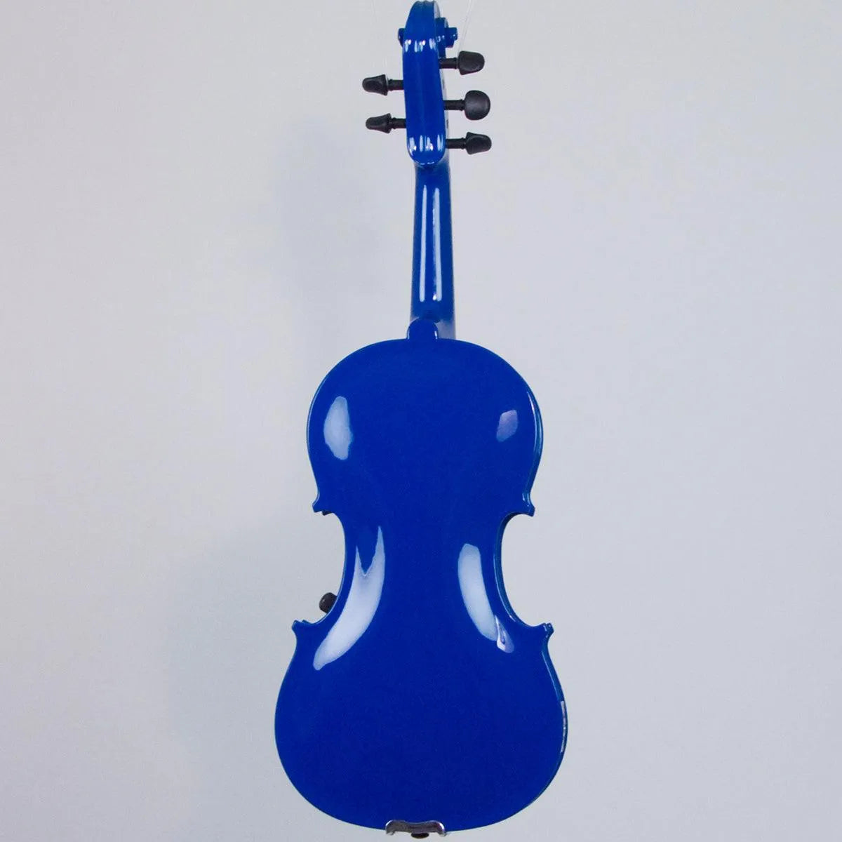 Wood Violins Concert Deluxe 5-string, Electric Blue - Electric Violin Shop