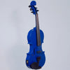 Wood Violins Concert Deluxe 5-string, Electric Blue - Electric Violin Shop