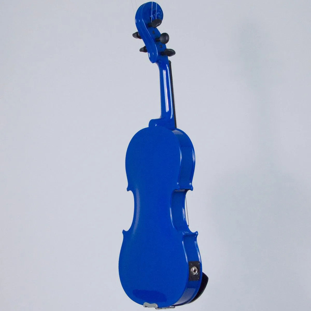 Wood Violins Concert Deluxe 5-string, Electric Blue - Electric Violin Shop