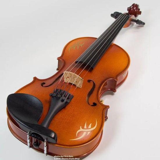 Wood Violins Concert Deluxe 5-string acoustic-electric violin - Electric Violin Shop