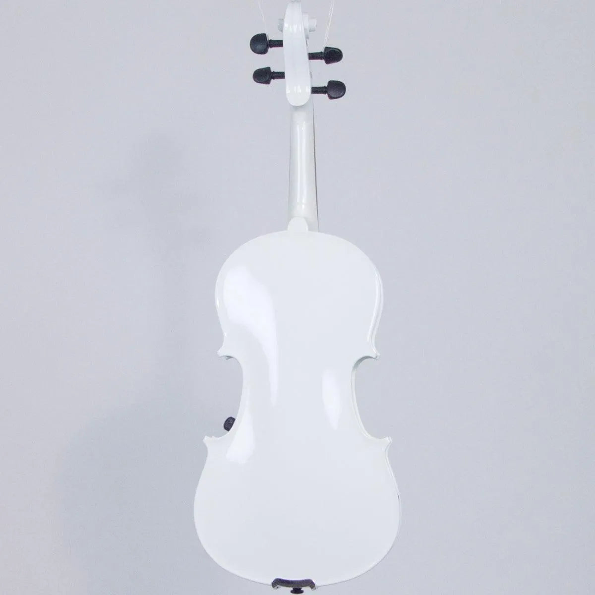 Wood Violins Concert Deluxe 4-string, White - Electric Violin Shop