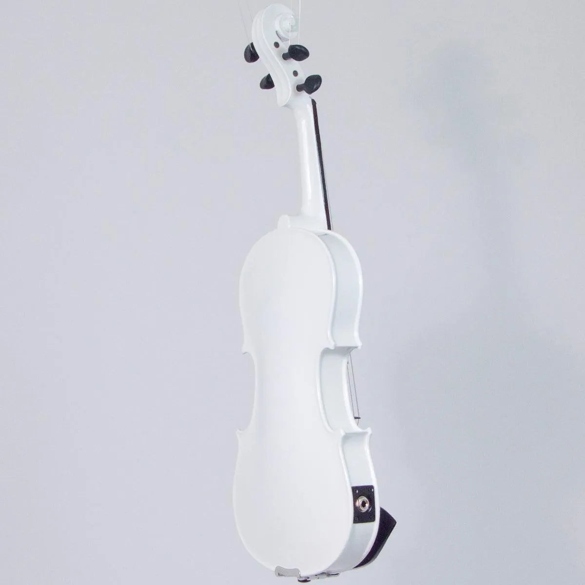 Wood Violins Concert Deluxe 4-string, White - Electric Violin Shop