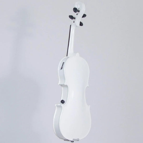 Wood Violins Concert Deluxe 4-string, White - Electric Violin Shop