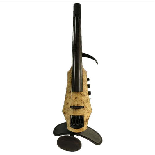 NS Design CR5 Electric Violin, 5-string Poplar Burl