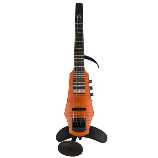 NS Design CR5F Electric Violin, 5-string Fretted Amber Satin
