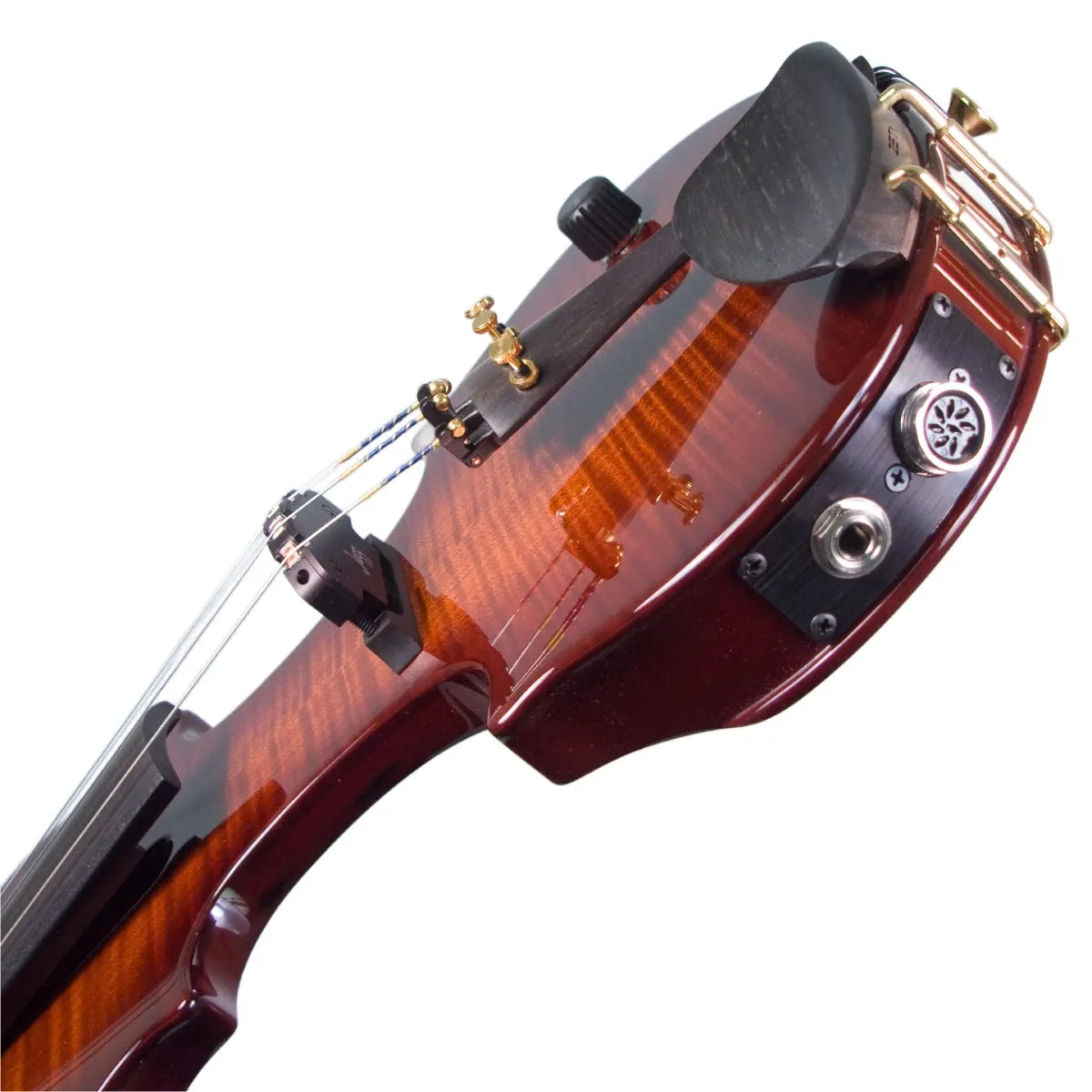 ZETA CV44 Jazz Classic Violin, Roasted Flamed Maple top