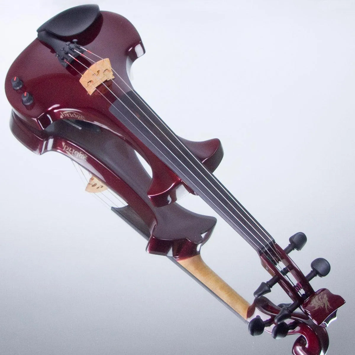 Bridge Aquila Dragon custom model, Bordeaux Pearl - Electric Violin Shop