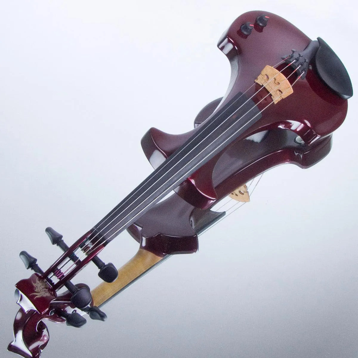 Bridge Aquila Dragon custom model, Bordeaux Pearl - Electric Violin Shop