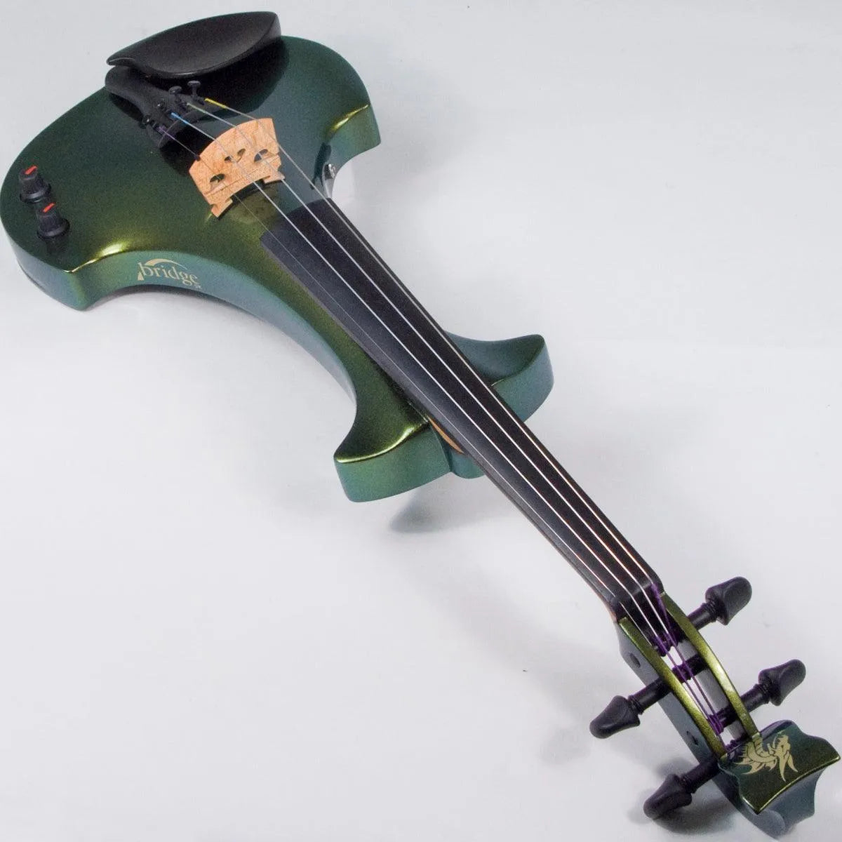 Bridge Aquila Dragon custom model, Illusion Bronze - Electric Violin Shop