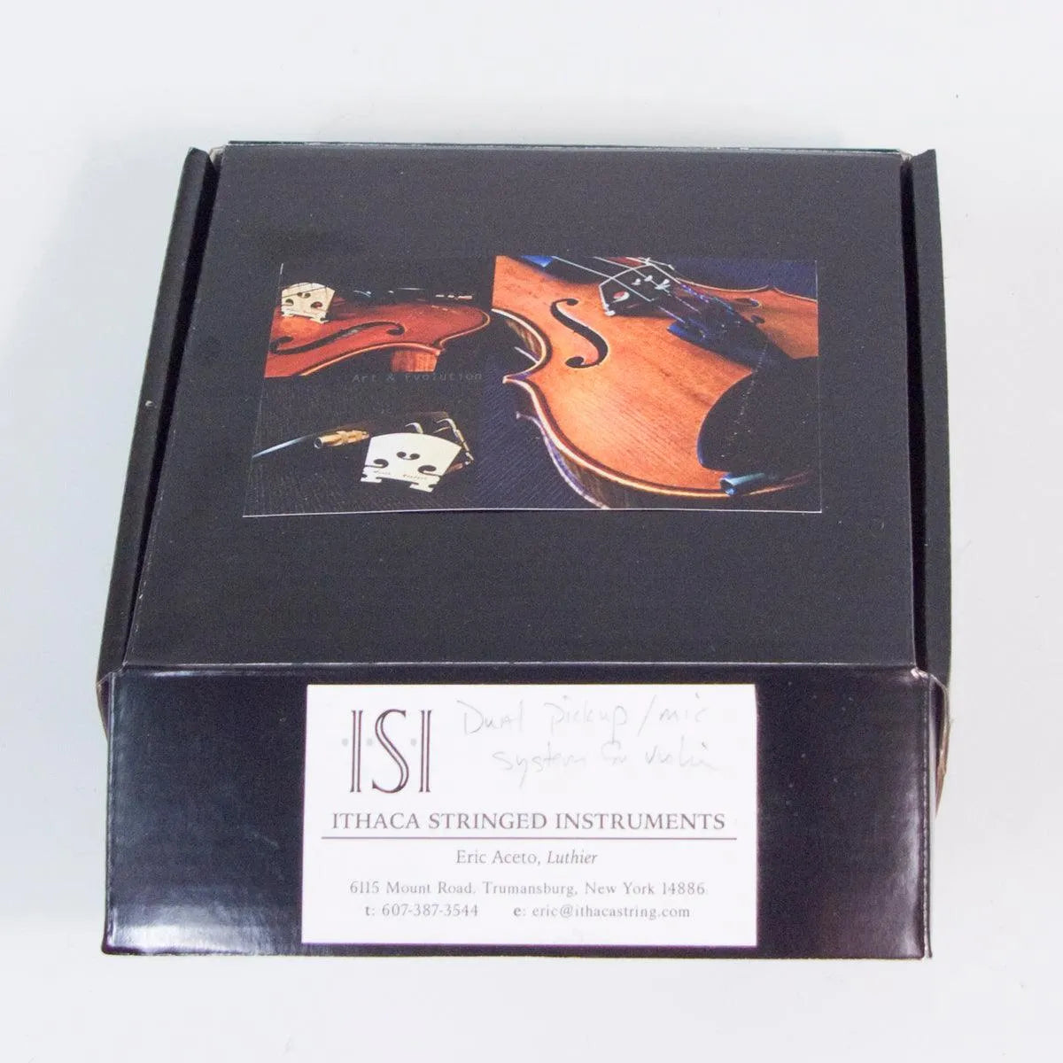 ISI Dual Pickup/Microphone System for Violin by Aceto - Electric Violin Shop