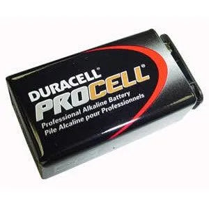 Battery, Duracell Procell 9V - Electric Violin Shop