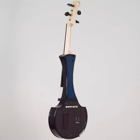 Cantini Earphonic Electric Violin with MIDI, Blue/Black Sunburst - Electric Violin Shop