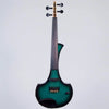 Cantini Earphonic Electric Violin with MIDI, Green/Black Sunburst - Electric Violin Shop