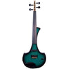 Cantini Earphonic Electric Violin with MIDI, Green/Black Sunburst - Electric Violin Shop