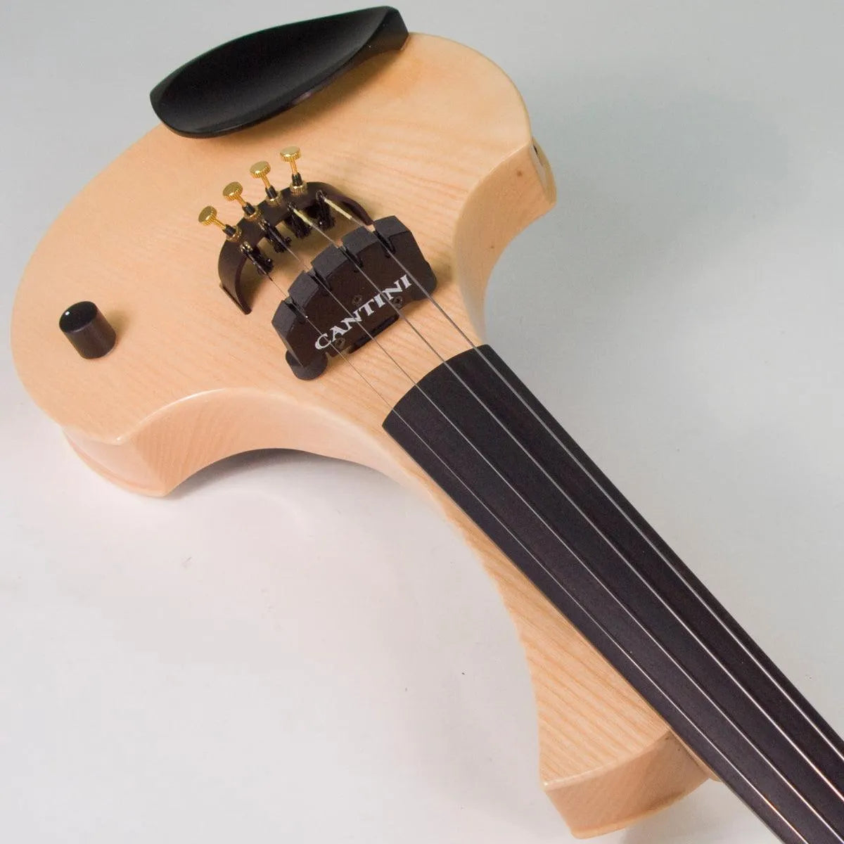 Cantini Earphonic Electric Violin with MIDI , Natural - Electric Violin Shop