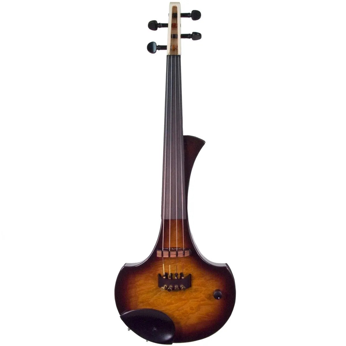 Cantini Earphonic Electric Violin with MIDI, Occhietto Tobacco Burst - Electric Violin Shop