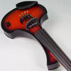 Cantini Earphonic Electric Violin with MIDI, Red/Black Sunburst - Electric Violin Shop