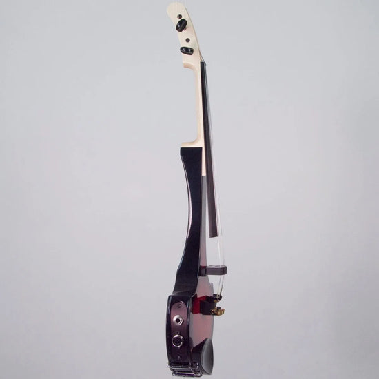 Cantini Earphonic Electric Violin with MIDI, Red/Black Sunburst - Electric Violin Shop