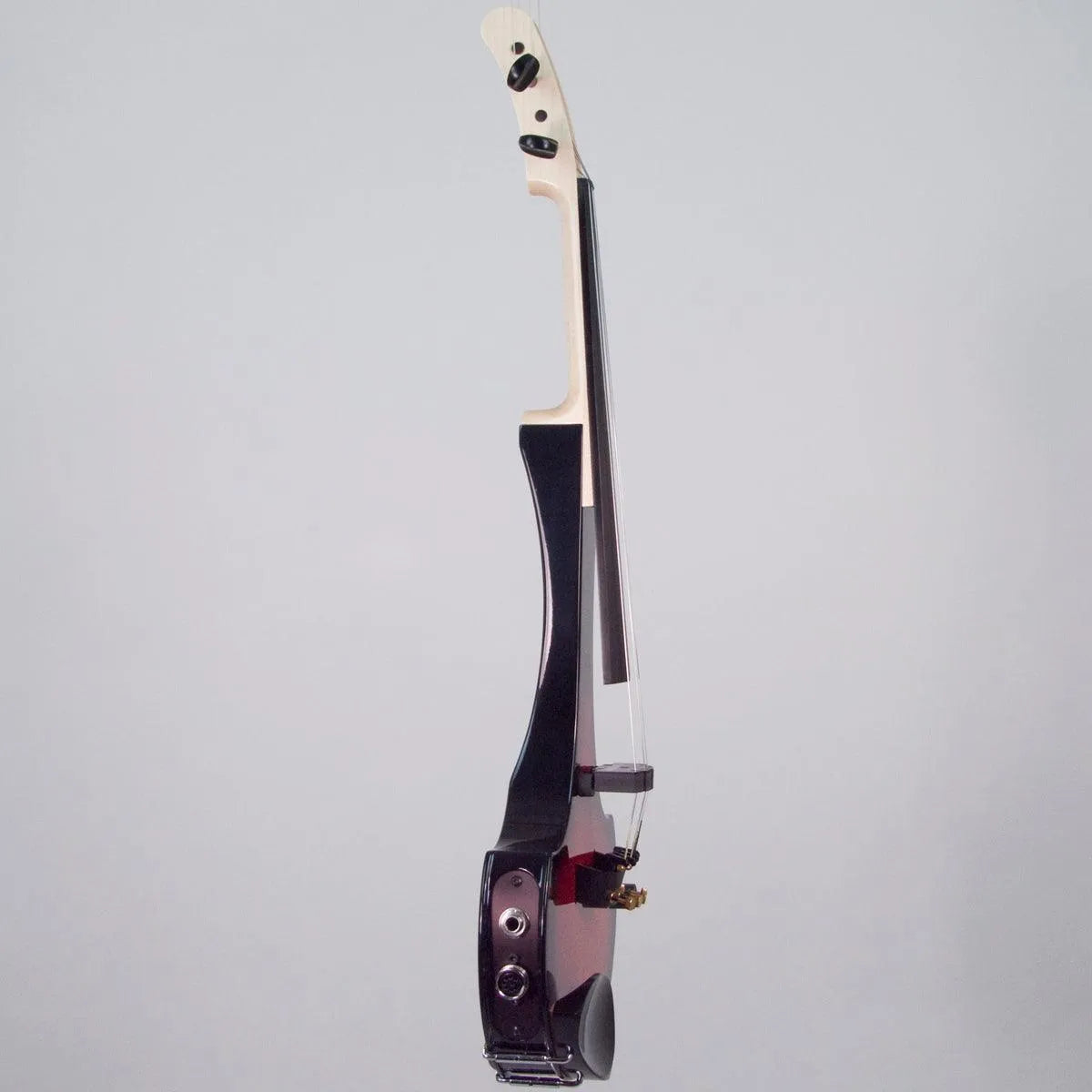 Cantini Earphonic Electric Violin with MIDI, Red/Black Sunburst - Electric Violin Shop