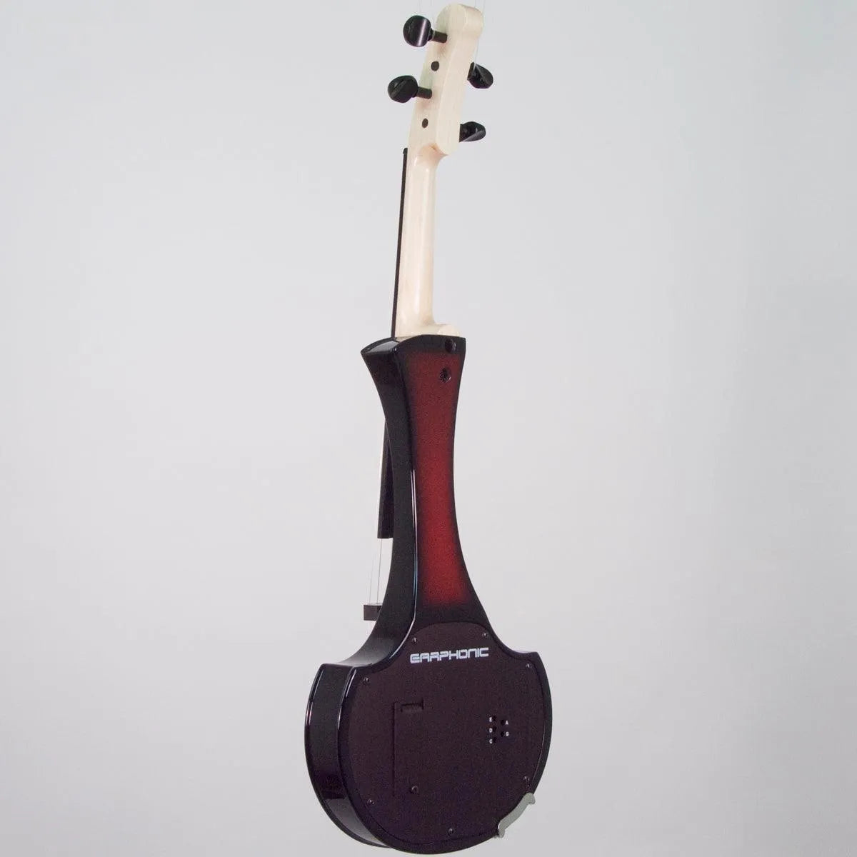 Cantini Earphonic Electric Violin with MIDI, Red/Black Sunburst - Electric Violin Shop