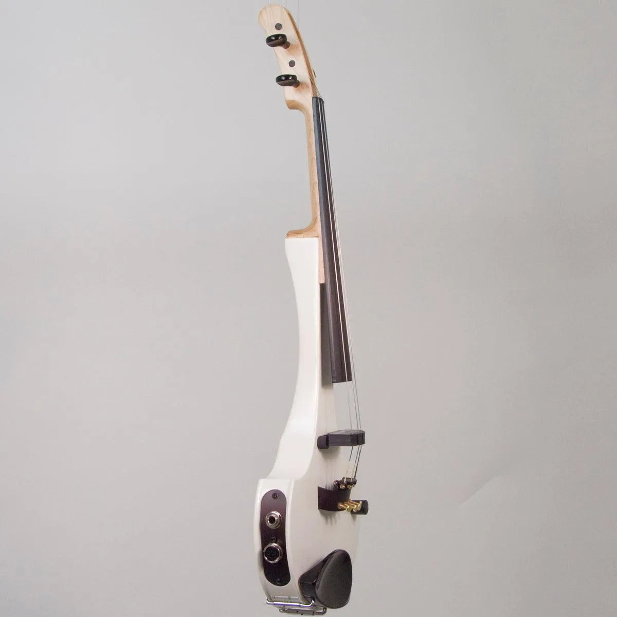 Cantini Earphonic Electric Violin with MIDI, Satin White - Electric Violin Shop