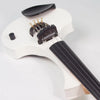 Cantini Earphonic Electric Violin with MIDI, Satin White - Electric Violin Shop