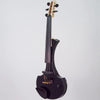 Cantini Earphonic 5-String Electric Violin with MIDI, Gloss Black - Electric Violin Shop