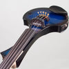 Cantini Earphonic 5-String Electric Violin with MIDI, Blue/Black Sunburst - Electric Violin Shop