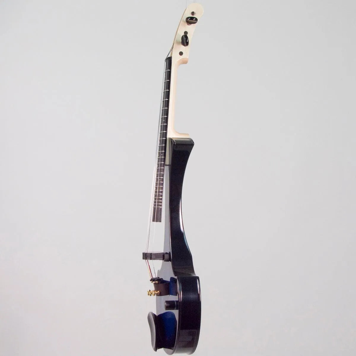 Cantini Earphonic 5-String Fretted Electric Violin with MIDI, Blue/Black Sunburst - Electric Violin Shop