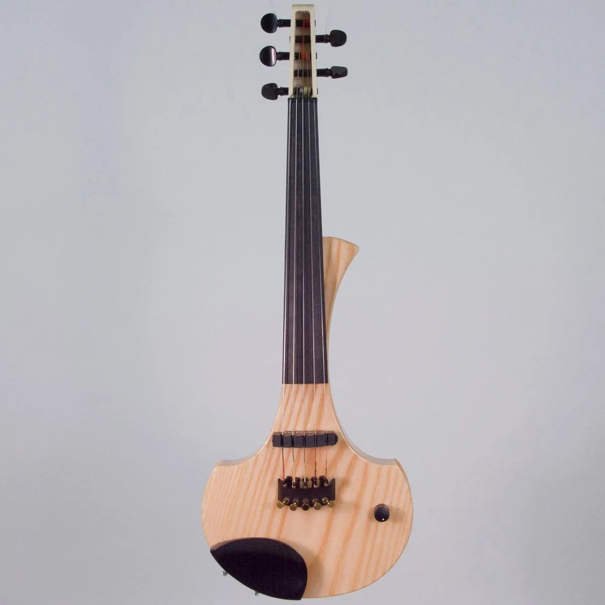 Cantini Earphonic 5-String Electric Violin with MIDI, Natural - Electric Violin Shop