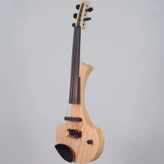 Cantini Earphonic 5-String Electric Violin with MIDI, Natural - Electric Violin Shop