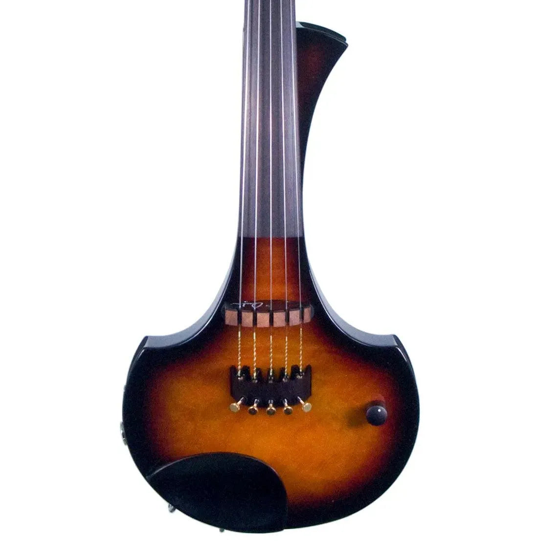 violin tobacco Cantini Earphonic 5-String Electric Violin with MIDI, Occhietto Tobacco Burst violin tobacco Cantini Earphonic 5-String Electric Violin with MIDI, Occhietto Tobacco Burst