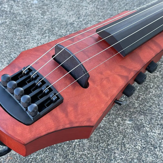 NS Design CR5 5-string electric violin, quilted maple top - Electric Violin Shop