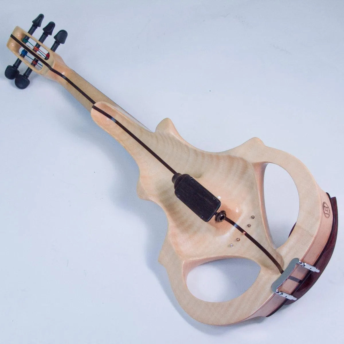 ETJ 5-string electric violin, flamed maple/ebony - Electric Violin Shop