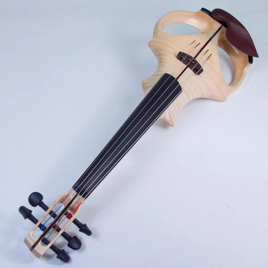 ETJ 5-string electric violin, flamed maple/ebony - Electric Violin Shop