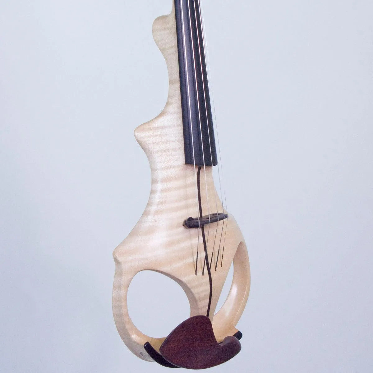 ETJ 5-string electric violin, flamed maple/ebony - Electric Violin Shop