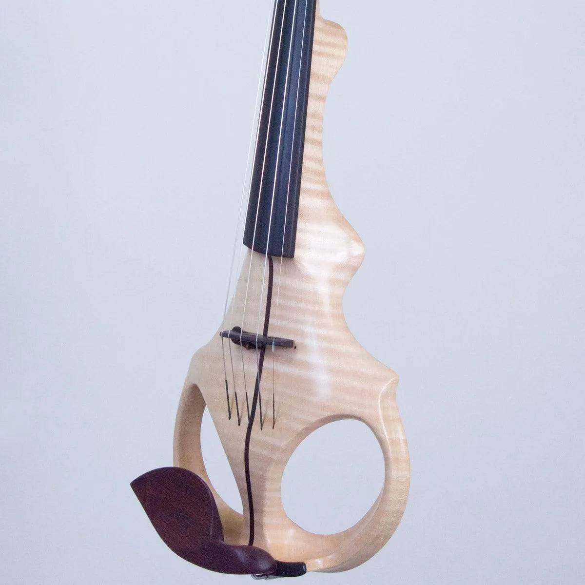 ETJ 5-string electric violin, flamed maple/ebony - Electric Violin Shop