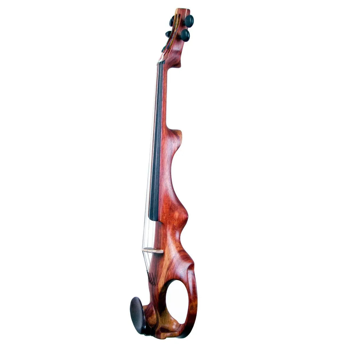 ETJ 5-string Electric Violin, neck-thru padauk body & ebony/wenge fingerboard - Electric Violin Shop