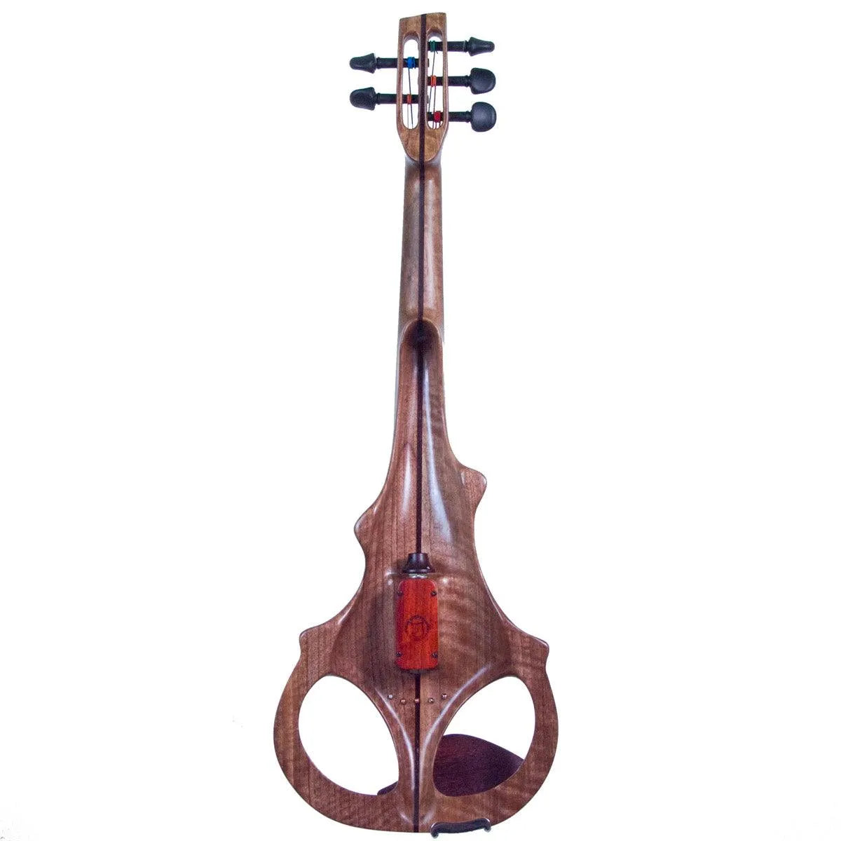 ETJ 5-string Electric Violin, neck-thru walnut body & two-tone ziricote fingerboard - Electric Violin Shop