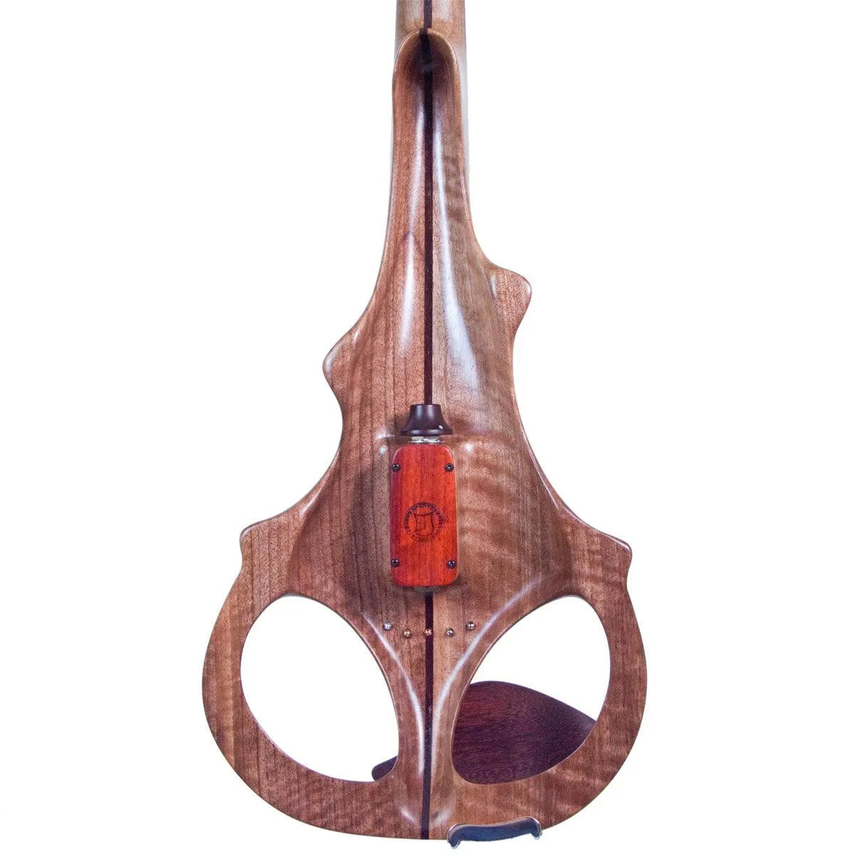 ETJ 5-string Electric Violin, neck-thru walnut body & two-tone ziricote fingerboard - Electric Violin Shop