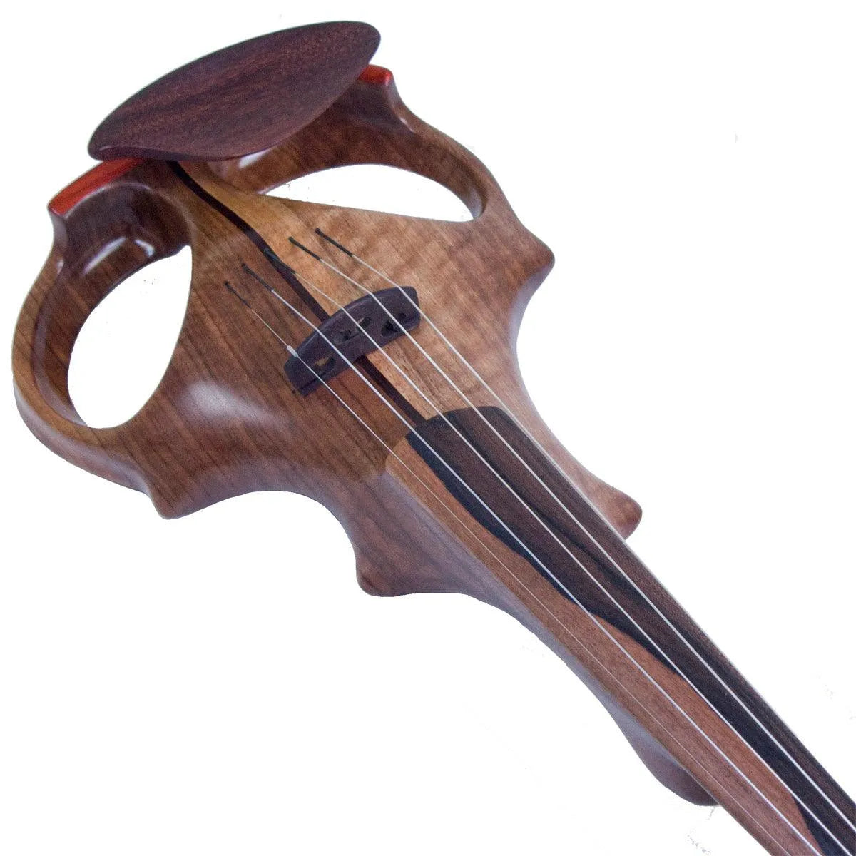 ETJ 5-string Electric Violin, neck-thru walnut body & two-tone ziricote fingerboard - Electric Violin Shop