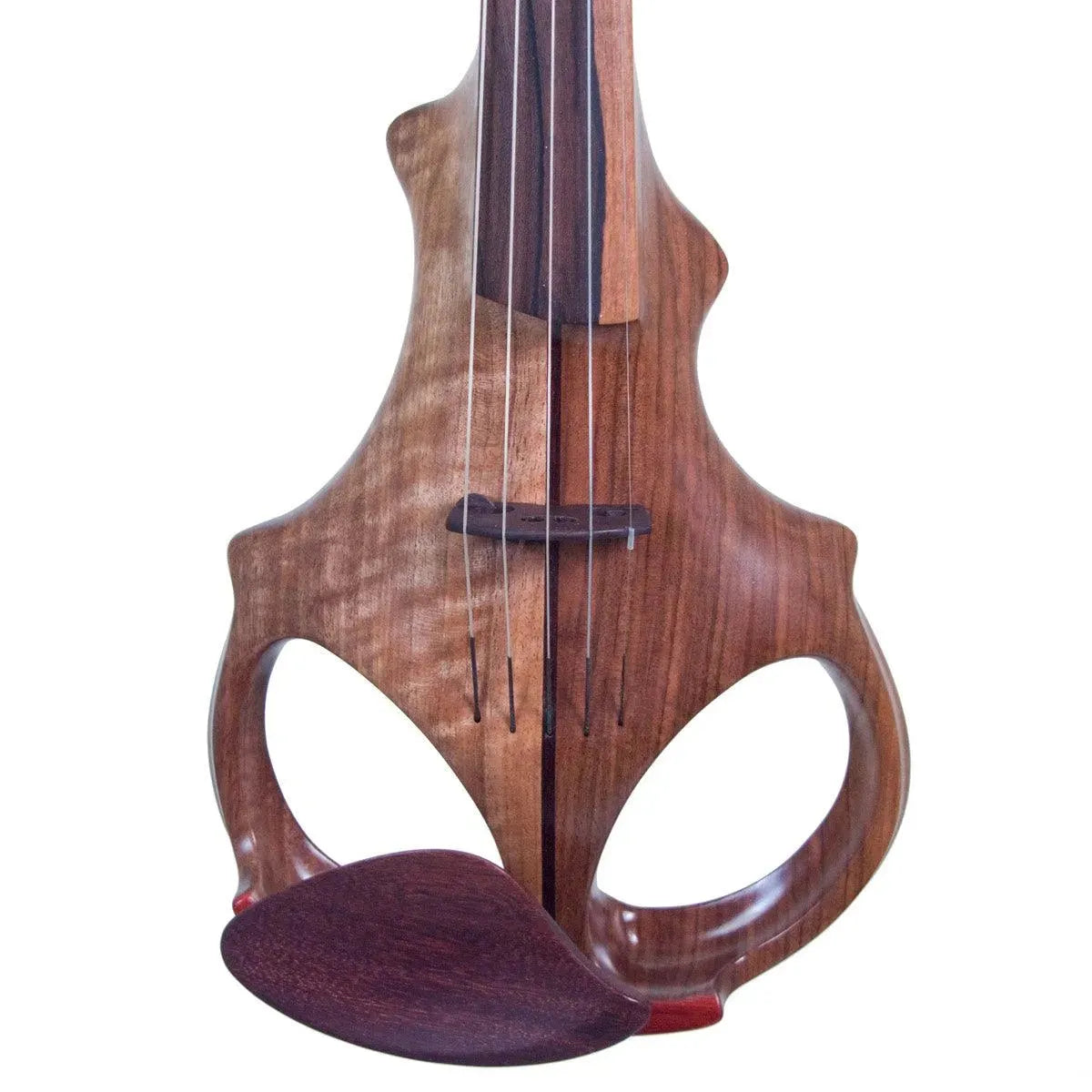 ETJ 5-string Electric Violin, neck-thru walnut body & two-tone