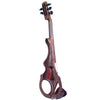 ETJ 5-string Electric Violin, neck-thru walnut body & two-tone ziricote fingerboard - Electric Violin Shop