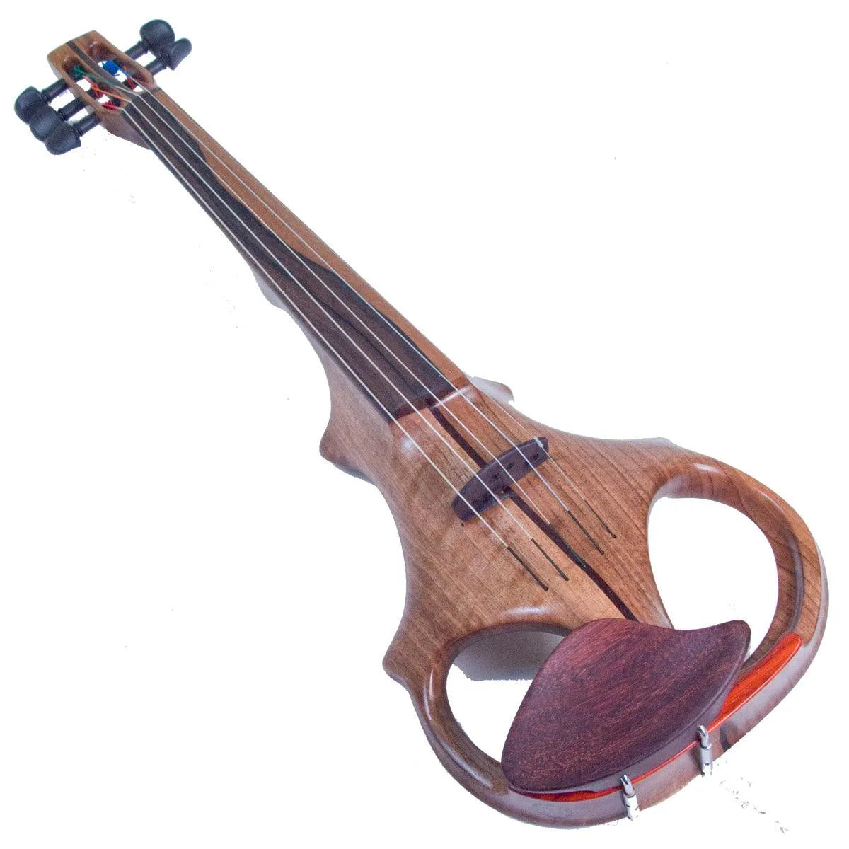 ETJ 5-string Electric Violin, neck-thru walnut body & two-tone ziricote fingerboard - Electric Violin Shop