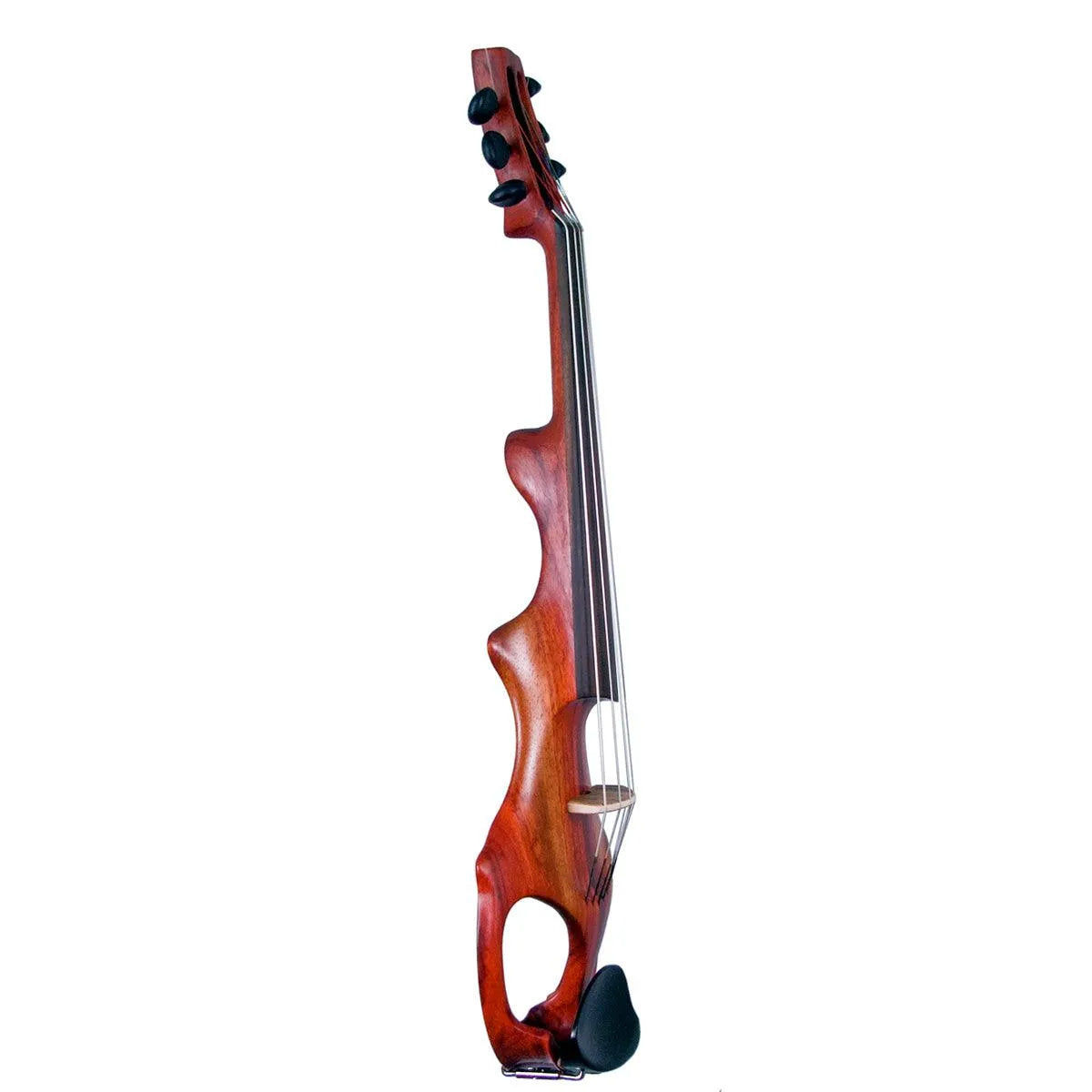 ETJ 6-string Electric Violin, Two-Tone Padauk Neck-Thru Body with Starfish Designs Pickup - Electric Violin Shop