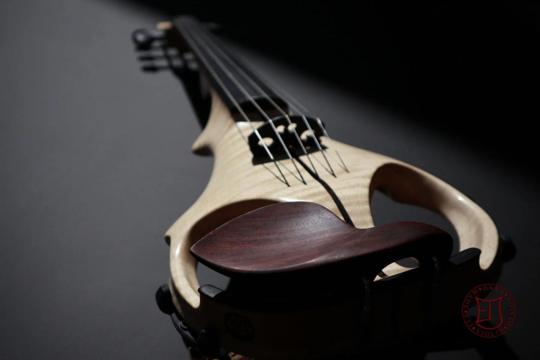 ETJ 5-string electric violin, flamed maple/ebony - Electric Violin Shop