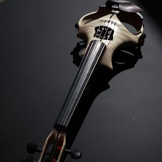 ETJ 5-string electric violin, flamed maple/ebony - Electric Violin Shop