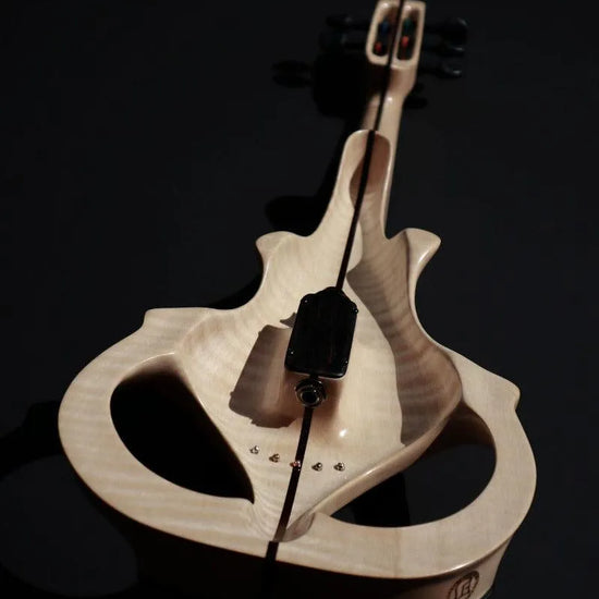 ETJ 5-string electric violin, flamed maple/ebony - Electric Violin Shop