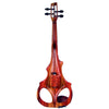 ETJ 4-string Electric Violin, Two-Tone Padauk Neck-Thru Body with Starfish Designs Pickup - Electric Violin Shop